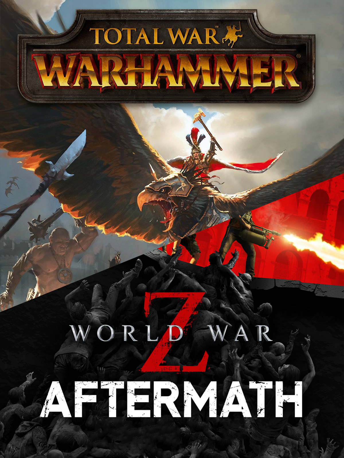 World War Z: Aftermath + Total War: Warhammer (Общий, офлайн)